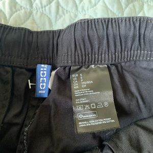 H&M dark navy blue cotton shorts